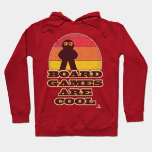 Board Games Are Cool Fun Meeple Hipster Hoodie